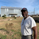 Johnny B. Thomas, who runs the Emmett Till Museam in Glendora, standing in front of the main building on November 24, 2018
